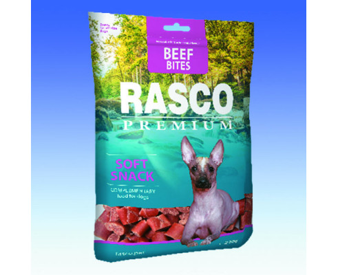 Rasco marha falatok 230g (bivalybőrrel)